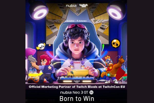 nubia จับมือ Twitch Rivals ในงาน TwitchCon Europe 2025 เพื่อจุดประกายความเร้าใจของเกมเมอร์ด้วยแนวคิด “Born to Win”
