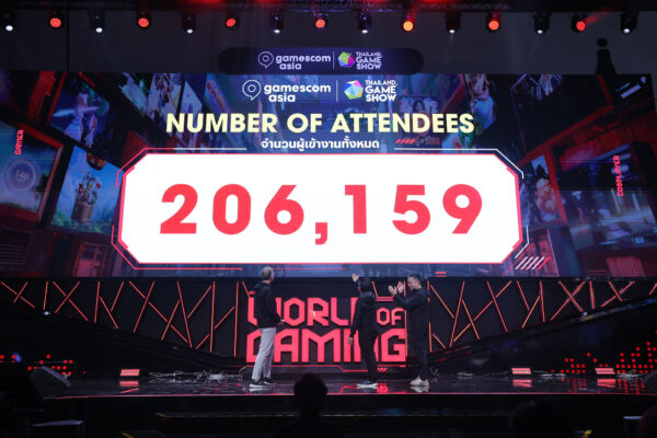 ประกาศความสำเร็จครั้งแรก gamescom asia x Thailand Game Show โกยยอดผู้เข้าชมงาน 206,159 คน